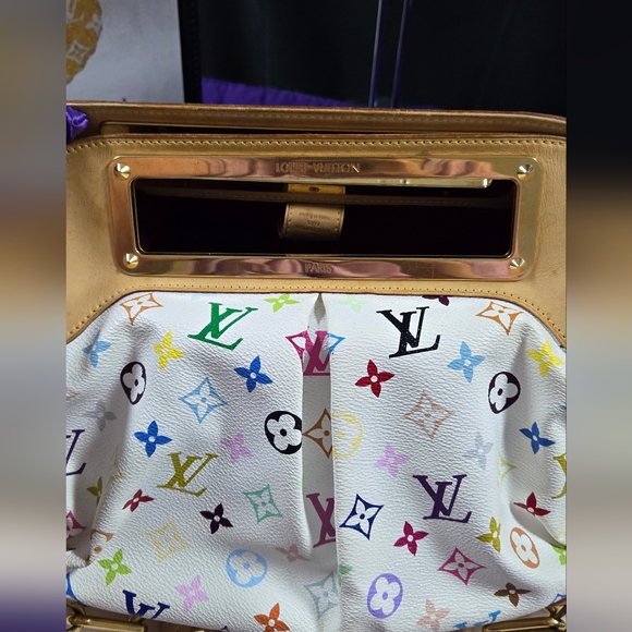 Louis Vuitton Murakami Monogram Multicolor Judy Shoulder Bag - Picture 6 of 16